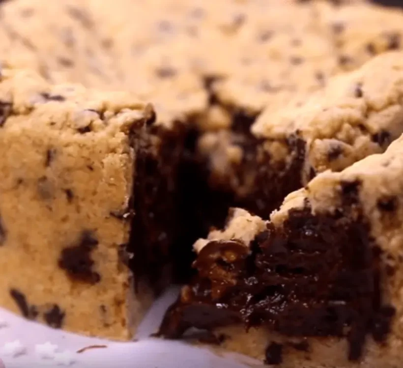 Cookie géant cœur fondant au chocolat