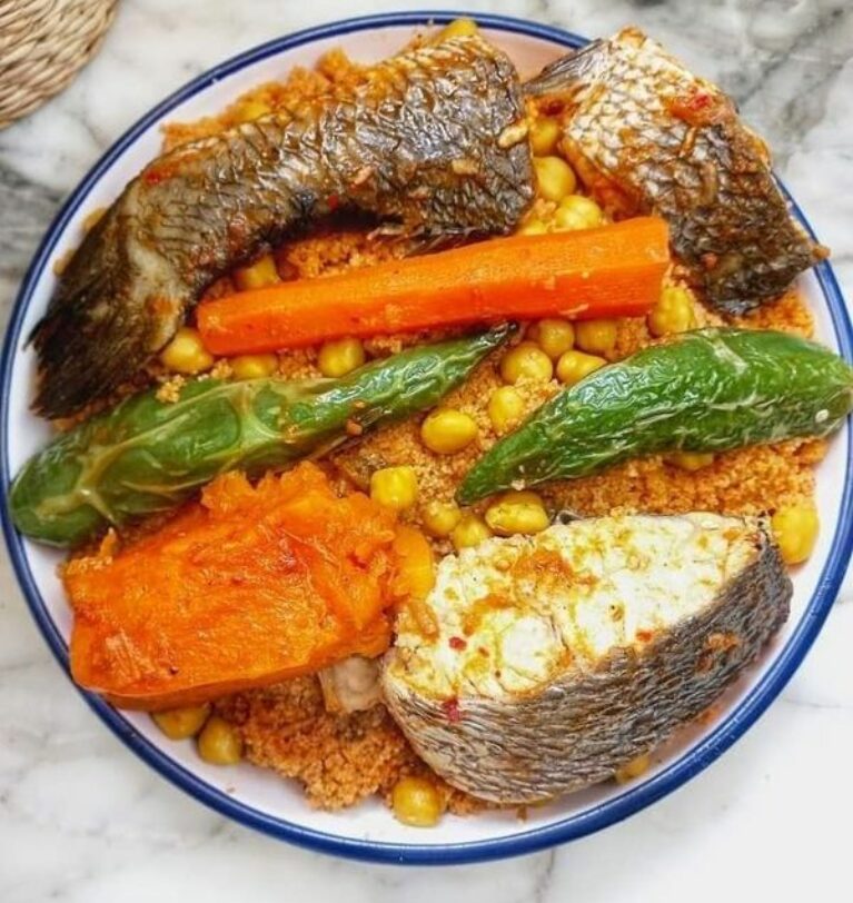 Couscous complet au poisson
